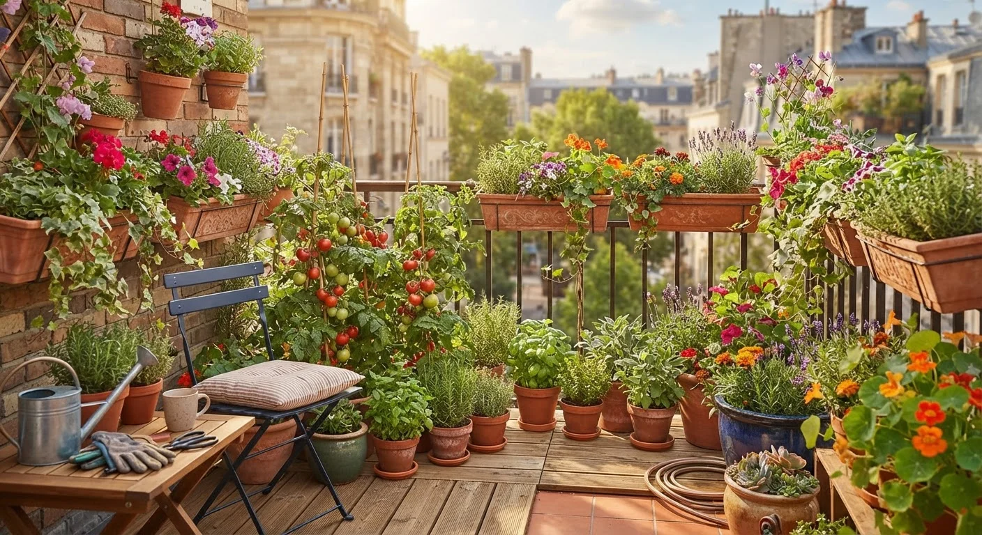 Container Gardening on Patios, Balconies, and Small Spaces