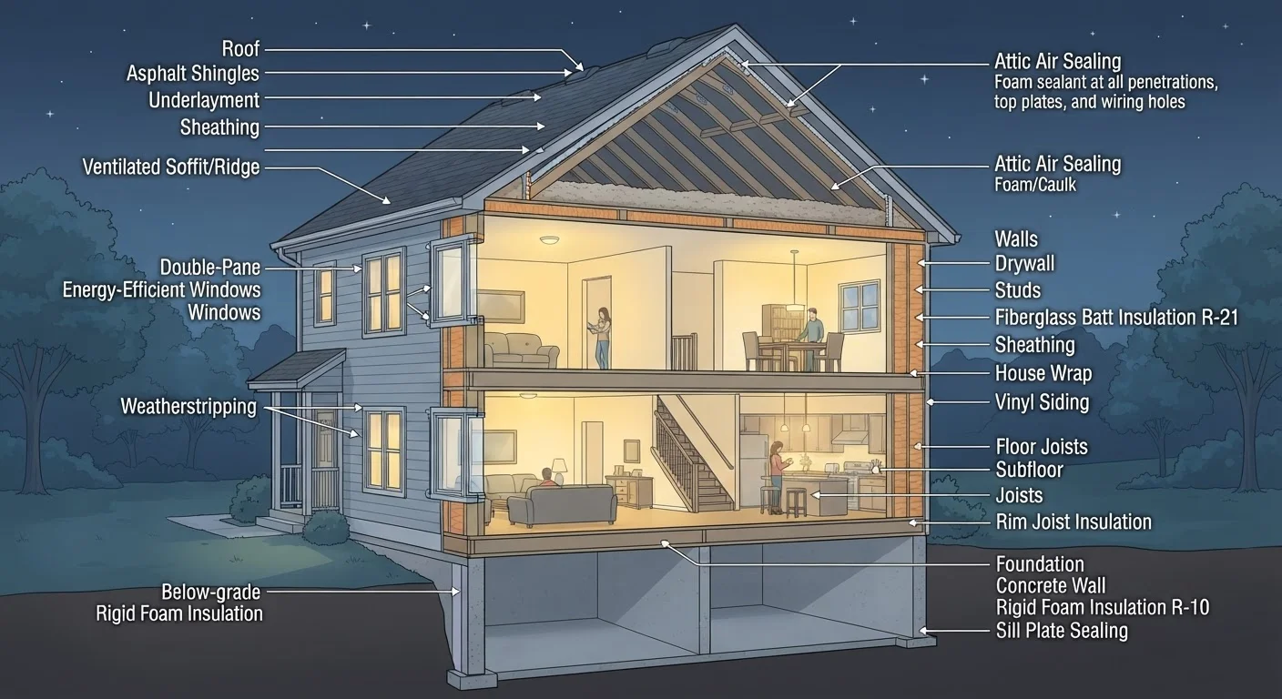 Energy Efficiency Upgrades That Actually Change How a House Performs