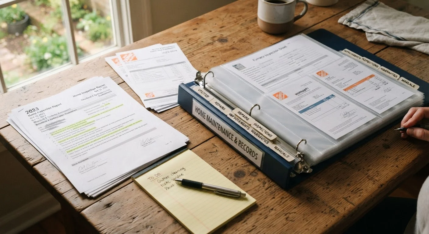 Home Maintenance Records: Why Keeping Them Pays Off and How to Organize Them